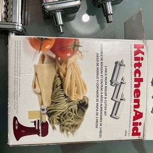KitchenAid 3 piece pasta roller&cutter set
